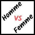 Homme vs femme 1